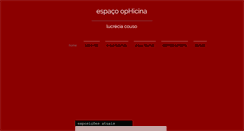 Desktop Screenshot of espaco-ophicina.com.br